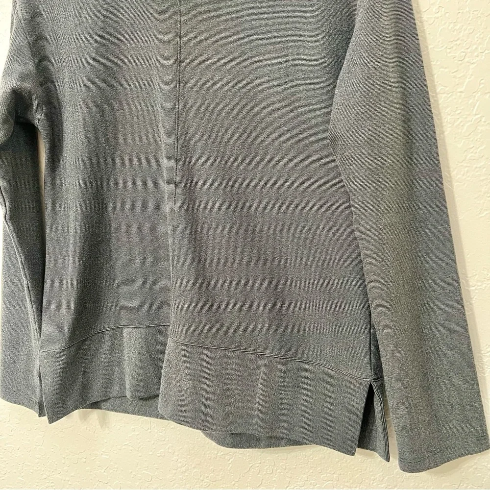 Avalanche Womens S Charcoal Gray Textured Cowl Neck Long Sleeve Outdoor‎